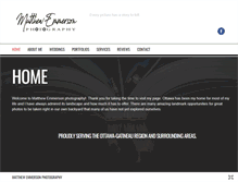 Tablet Screenshot of emmersonphotography.com